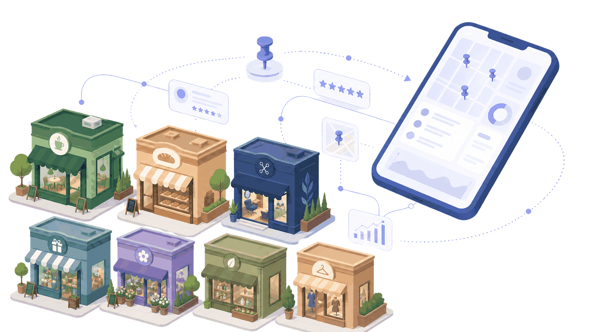 Mappy＋ 店舗とAI・Googleマップ連携イメージ